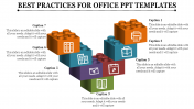 Free - Download Office PPT  Templates-Puzzle Cubes